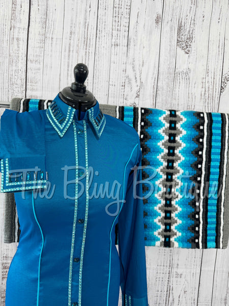 Holiday Exclusive - Dark Turquoise & Aqua Set (Medium)