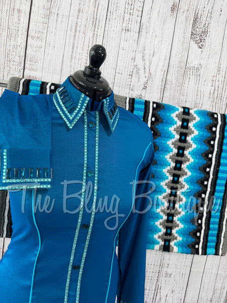 Holiday Exclusive - Dark Turquoise & Aqua Set (Medium)