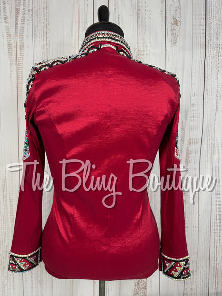 Red, Black & White Day Shirt Set (XL)