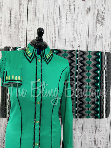 Holiday Exclusive - Kelly Green & Black Set (Medium)