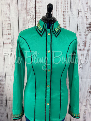 Holiday Exclusive Day Shirt - Kelly Green & Black (Large)