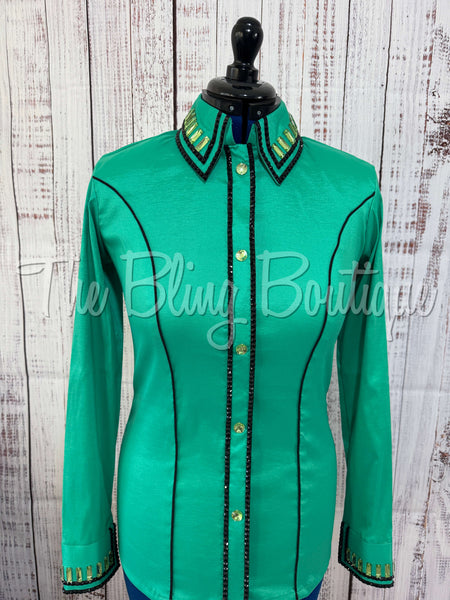 Holiday Exclusive Day Shirt - Kelly Green & Black (Small)