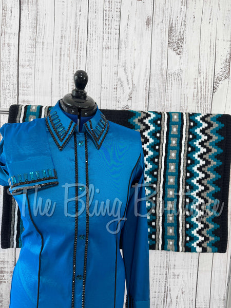 Holiday Exclusive - Dark Turquoise & Black Set (X-Large)