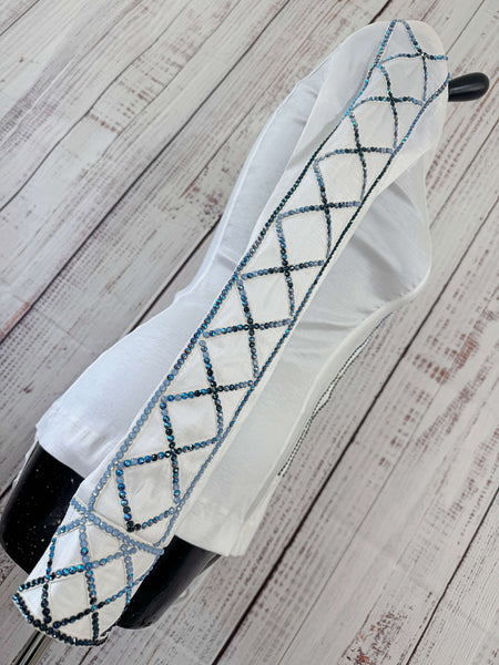 Unbridled Couture - White & Blue Ombre Day Shirt