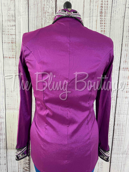Berry, Black & Grey Day Shirt Set (L)