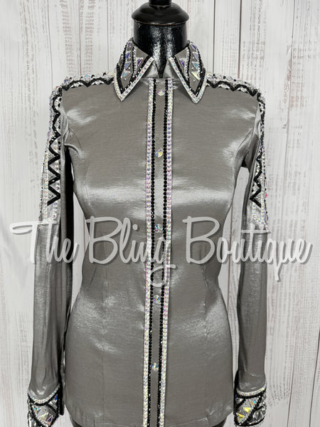 Grey, Black & White/AB Day Shirt Set (Small)