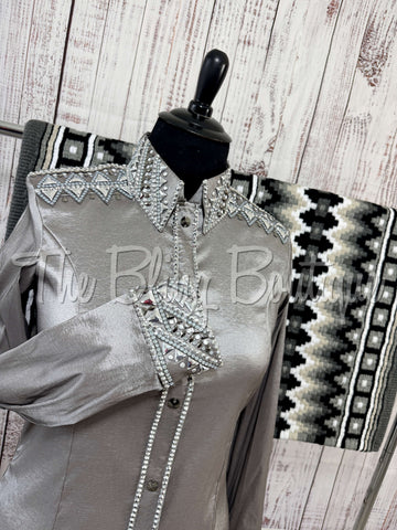 Grey & Silver Day Shirt Set (2XL)