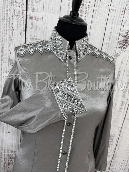 Grey & Silver Day Shirt Set (2XL)