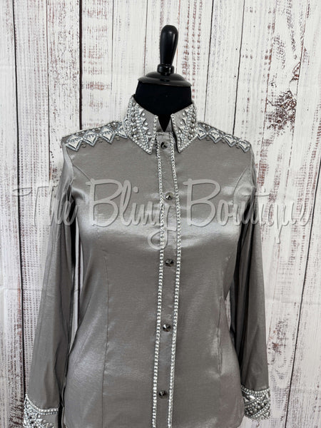 Grey & Silver Day Shirt Set (2XL)