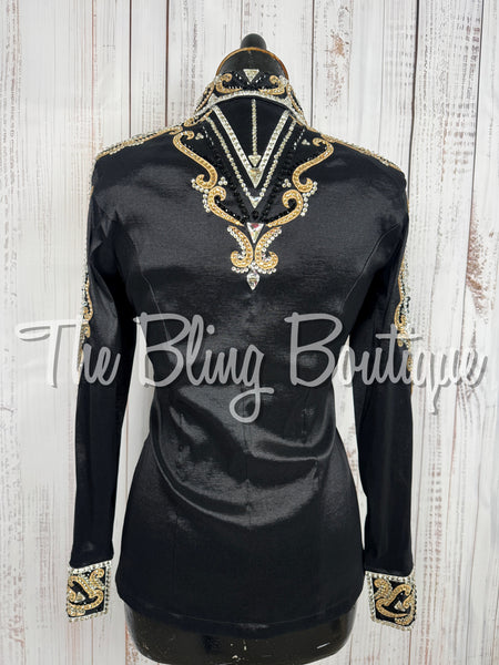 RE-ORDER Black, Tan & White Day Shirt Set (Choose Your Size)