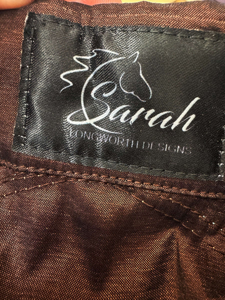 Sarah Longworth - Chocolate & Turquoise Day Shirt