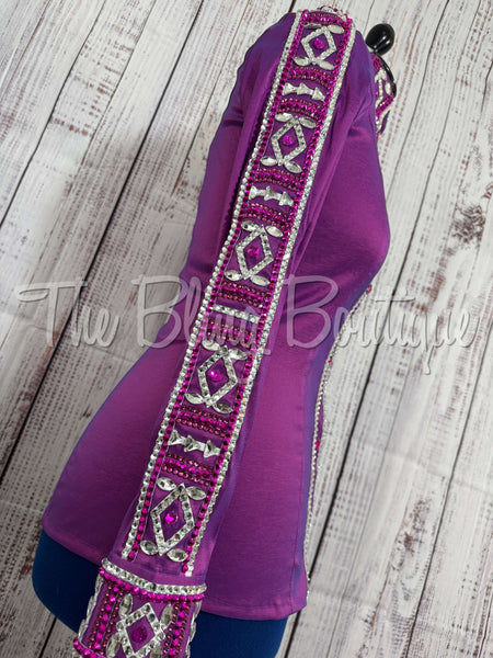 Berry & Fuchsia Day Shirt Set (M)