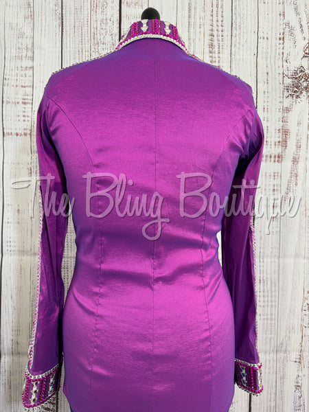 Berry & Fuchsia Day Shirt Set (M)