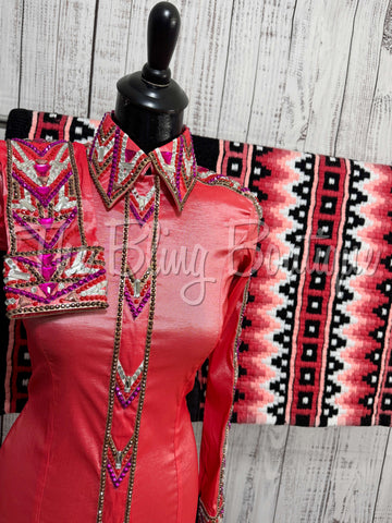 Coral Day Shirt Set (S)