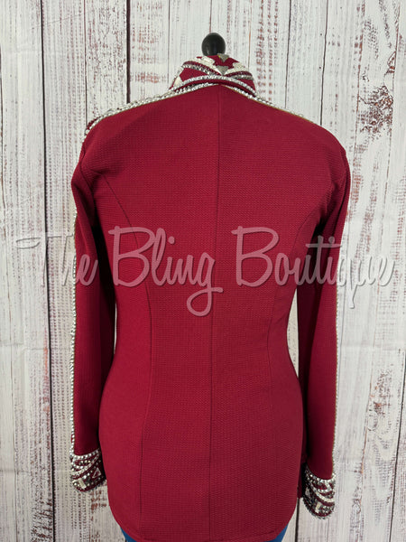 Brick Red & Grey Day Shirt Set (M)