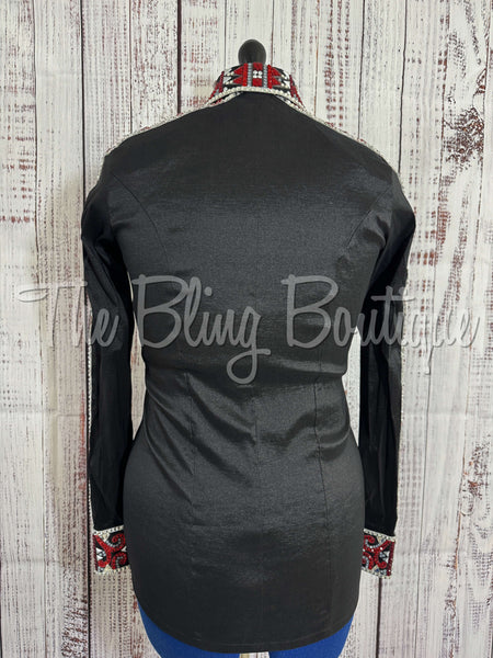 Black, Red, Grey & White Day Shirt Set (M)