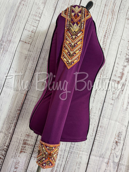 Raspberry & Copper Day Shirt Set (L)