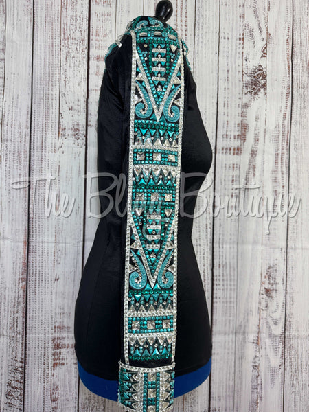 Black, Turquoise & Teal Day Shirt Set (M)