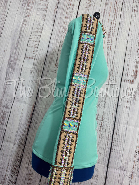 Mint, Tan & Bronze Day Shirt Set (M)