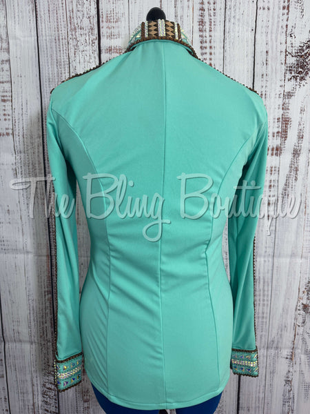 Mint, Tan & Bronze Day Shirt Set (M)