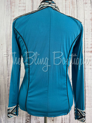 Red, Turquoise & Mint Day Shirt Set (XL)