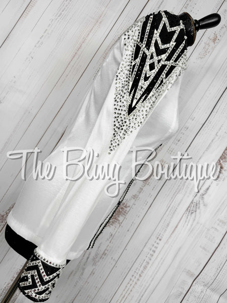 White & Black Day Shirt Set (Small)