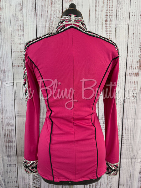 Pink, Grey & Gunmetal Day Shirt Set (S)