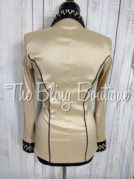 Tan & Black Day Shirt Set (Small)