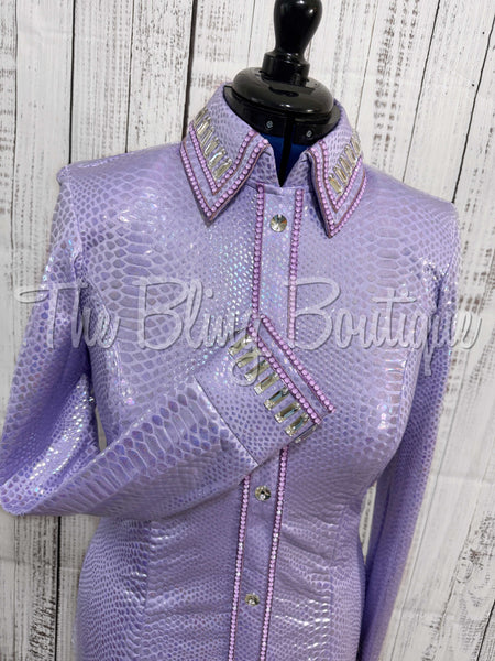 Lavender Iridescent Day Shirt (Medium)