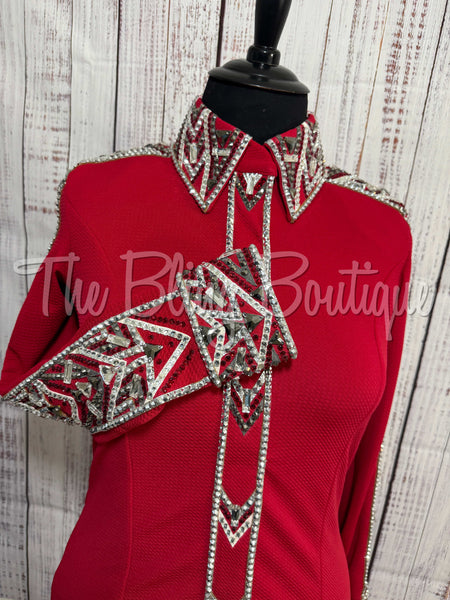 Red, White & Grey Day Shirt Set (XL)