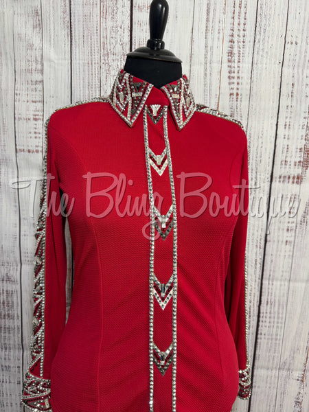 Red, White & Grey Day Shirt Set (XL)