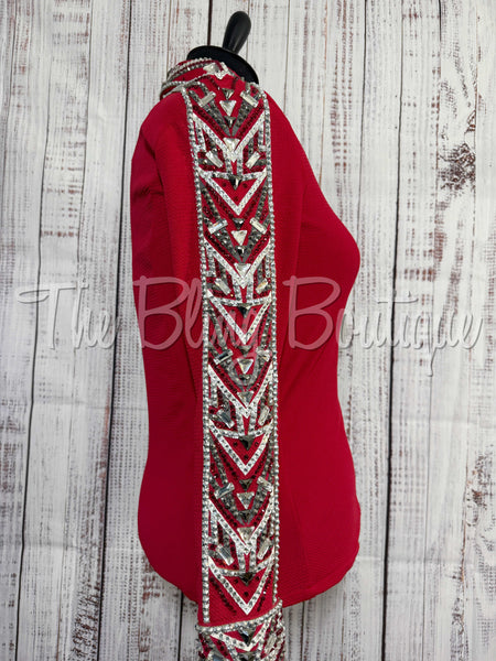 Red, White & Grey Day Shirt Set (XL)