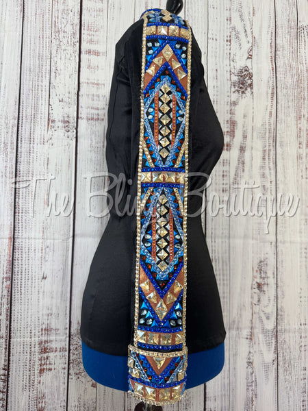 Black, Royal Blue, Baby Blue, Copper & Tan Day Shirt Set (Large)