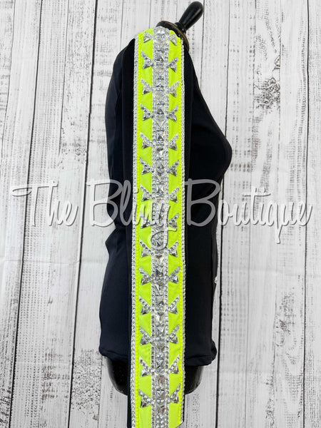 Black, Neon Yellow & Grey Day Shirt Set (Small)