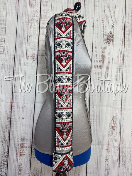 Grey, Dark Red & Black Day Shirt Set (Medium)