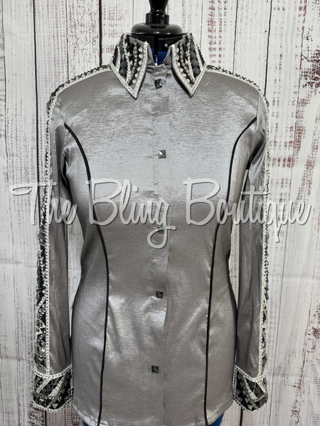 Grey, Pewter & Black Day Shirt Set (Large)