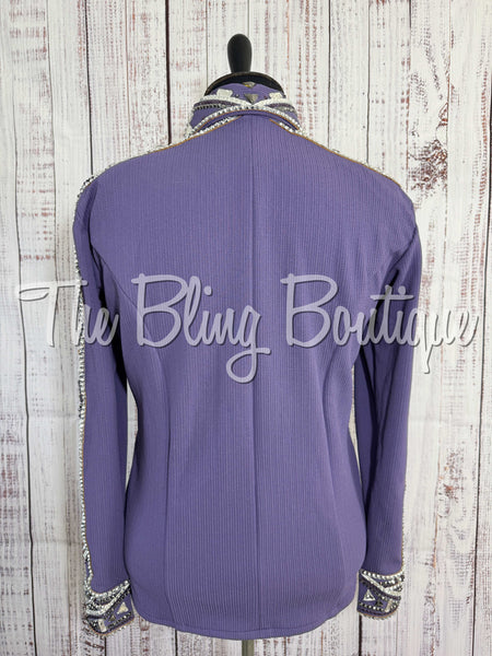 Light Purple, Grey & White Day Shirt Set (3XL)