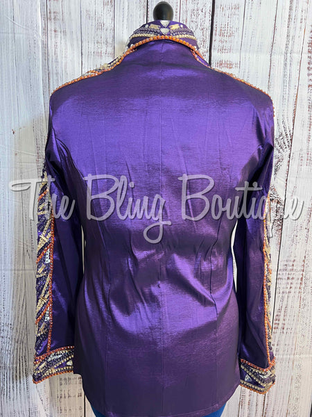 Purple & Copper Day Shirt Set (XL)