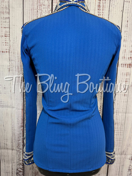 Blue, Grey & White Day Shirt Set (Small)