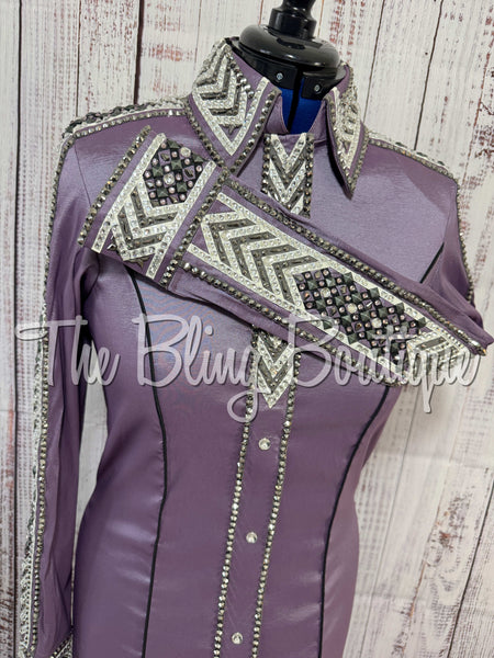 Orchid & Grey Day Shirt Set (Large)