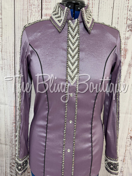 Orchid & Grey Day Shirt Set (Large)