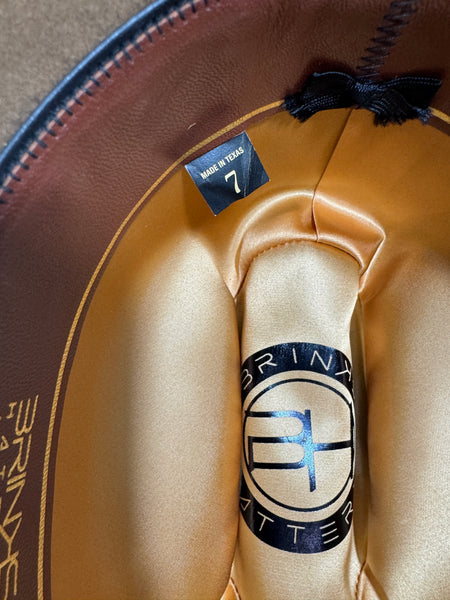 Brinks 50X Western Hat - Bourbon - Size 7
