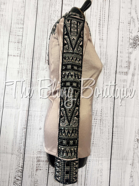 RE-ORDER Fawn, Mocha & Gunmetal Day Shirt Set (Choose Your Size)