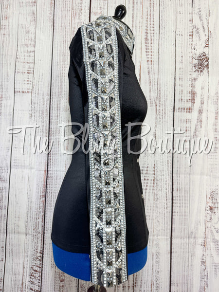 Black, Grey & Silver Day Shirt Set (Medium)