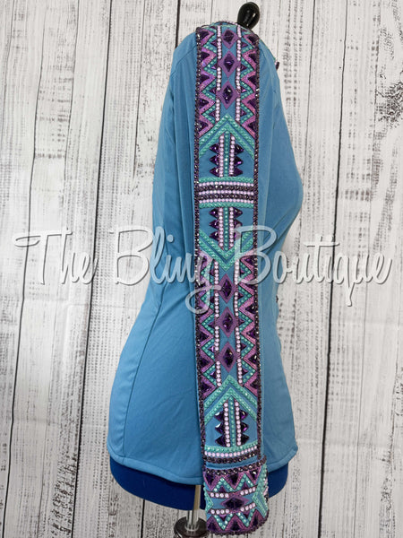 Periwinkle, Purple & Berry Day Shirt Set (Large)