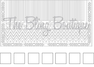Custom Bling Boutique Show Pad - Ranch Design #R04