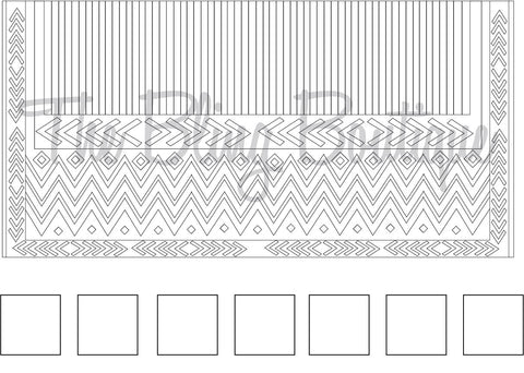 Custom Bling Boutique Show Pad - Ranch Design #R04