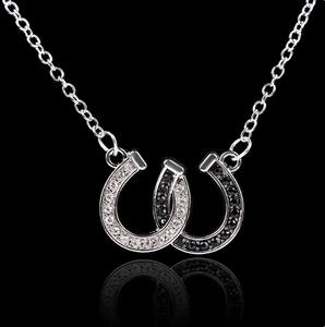BLACK FRIDAY SPECIAL - Double Horse Shoe Necklace