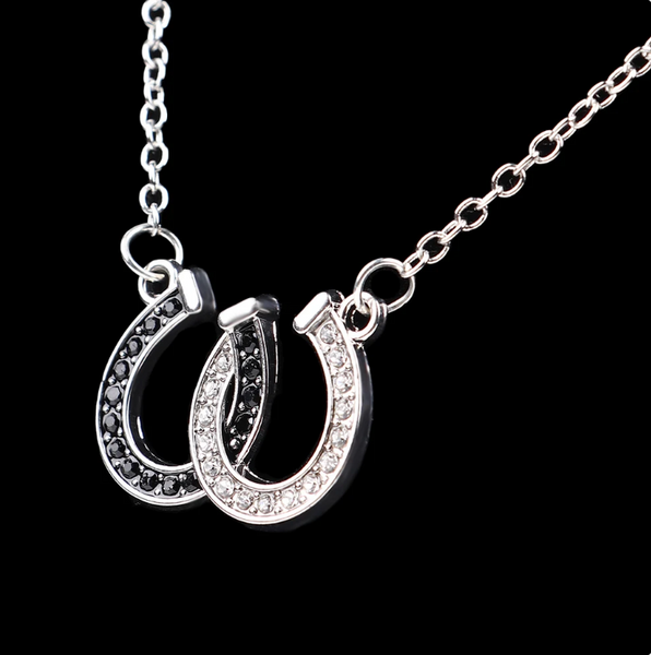 HOLIDAY SPECIAL - Double Horse Shoe Necklace