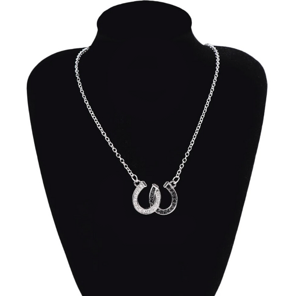 HOLIDAY SPECIAL - Double Horse Shoe Necklace